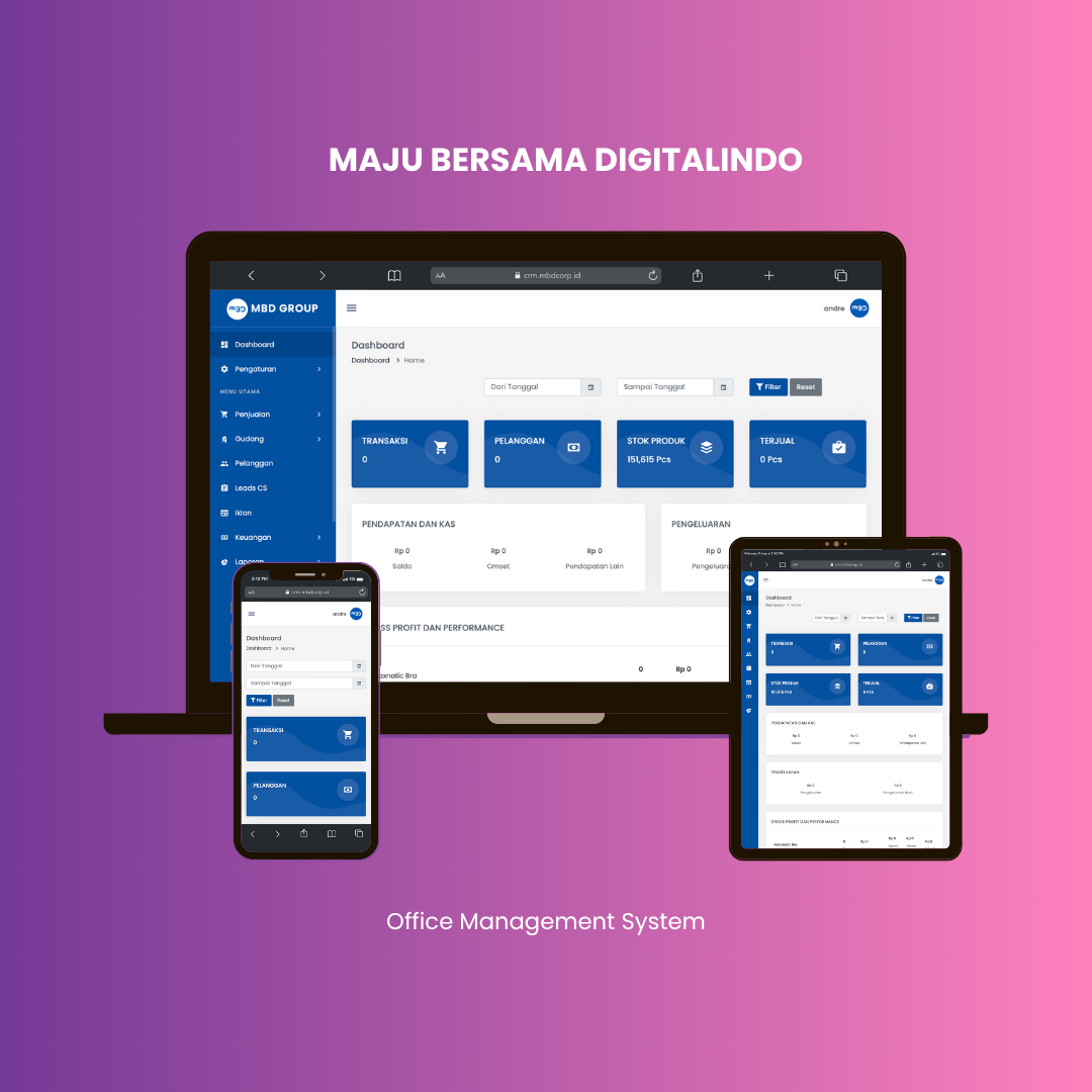 Portfolio CRM dan ERP