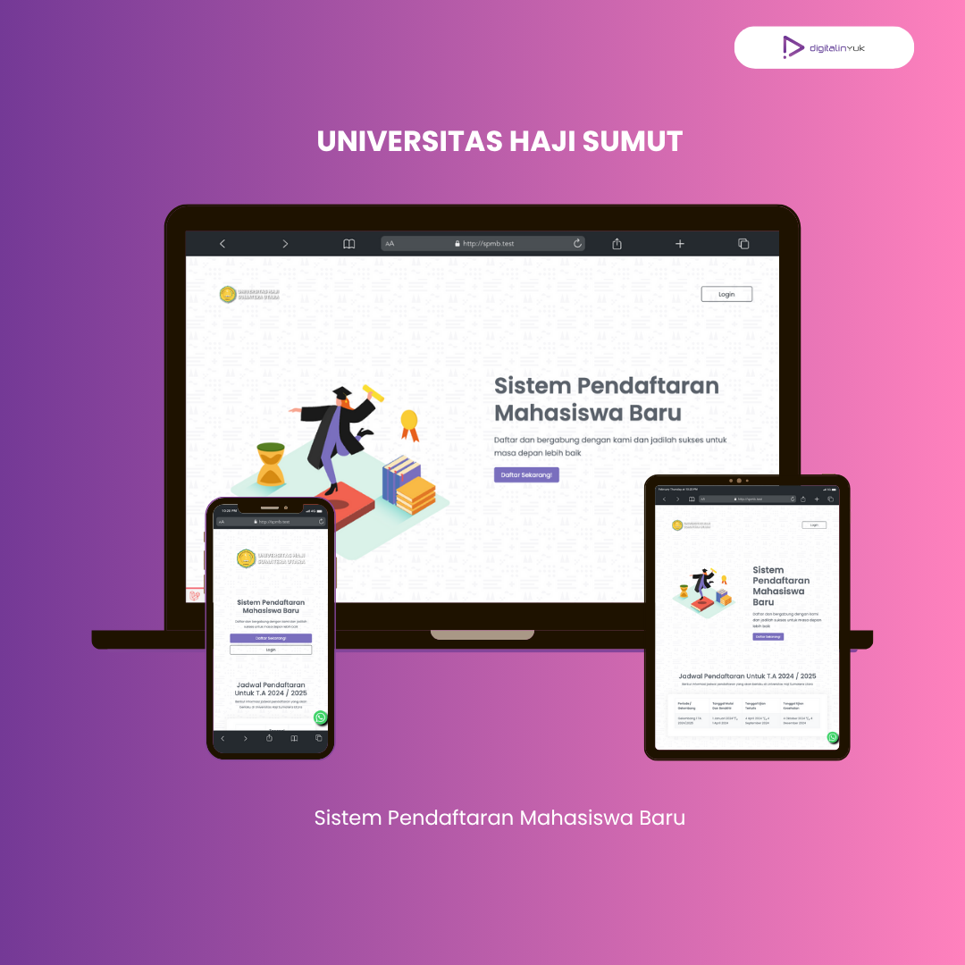 Portfolio Sistem Pendaftaran Online